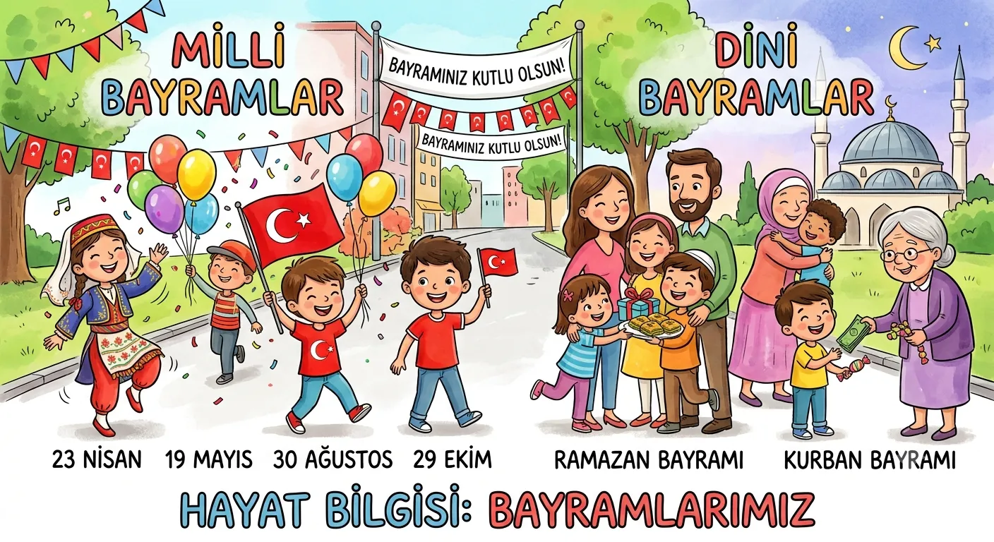 Hayat Bilgisi Görseli