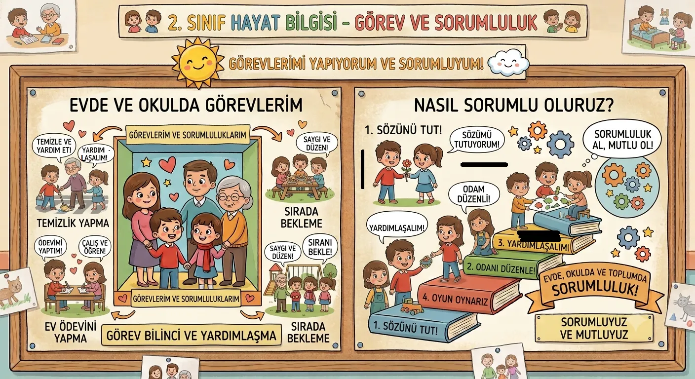 Hayat Bilgisi Görseli